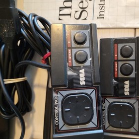Sega Master System Black, Games Bundle, Tested And Working