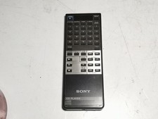 SONY RM-D590 CD Player Remote Control Genuine Tested Black Used