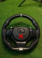 Carbon Fiber Steering Wheel For Lexus Isf Is200250 300350200t500 2014-2023 Carbon Fiber Steering Wheel For Lexus Isf Is200250 300350200t500 2014-2023