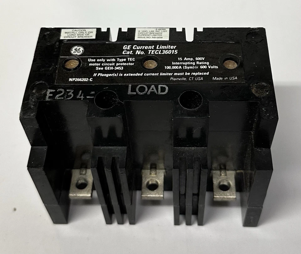 NUEVO A1 DIRECT GE TECL36015 TIPO TECL 15 AMP LIMITADOR DE CORRIENTE ENVÍO GRATUITO Foto 2 de 4