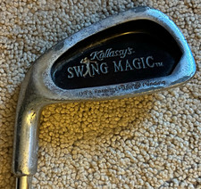 Kallassy's Swing Magic Golf Swing Trainer Aid Metal Silver/Black Indoor/Outdoor