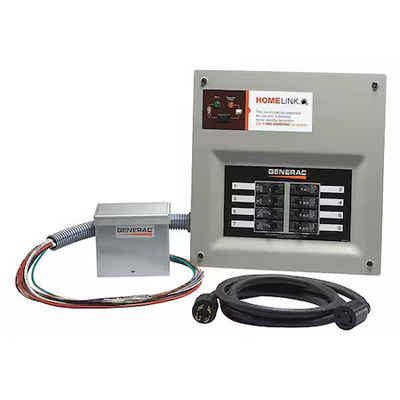 #ad Generac 6854 Homelink Upgradeable 30 Amp Manual Transfer Switch With Aluminum $461.69