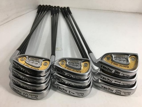 HONMA Twin Marks 2000-尾 Iron Set 3-S 10pcs Super Doris Titanium 3 2S/R #AB11157 - Picture 2 of 4