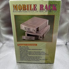 Mobile Rack Removable Frame for 2.5" 3.5" HDD ZIP/ MO Drive etc...