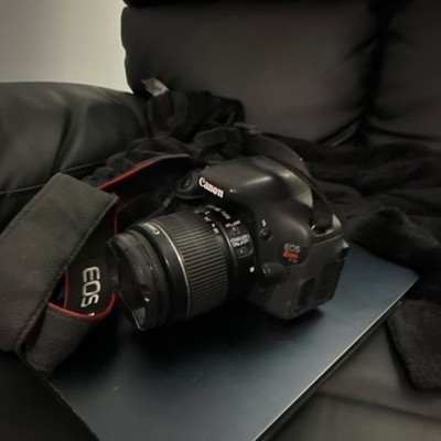 Canon EOS Rebel T3i Digital SLR Camera 55MP Lens & microSD Adapter