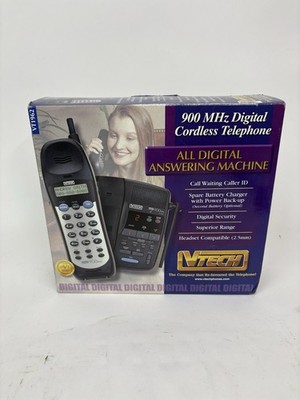New  VTech VT1962 900MHz Cordless  Telephone Digital Answering Machine 1999 NOS