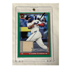 Topps 2026 1991 Relics Vladimir Guerrero Jr. #91R-VG Green /99 Blue Jays
