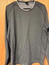 Patagonia Men’s Large Capaline Fleece Lined Base Layer In Gray 