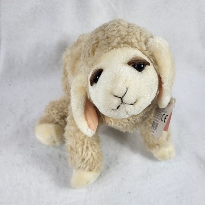 GUND Sheepish Cream Tan Sheep Lamb Stuffed Plush Animal Rare Vendors Sample Doll