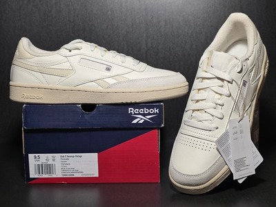 Reebok Club C Revenge Vintage Chalk Gray 100034034 woman Size 9.5