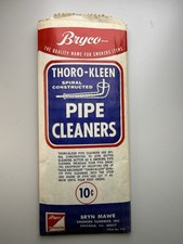 Vintage 1950-1960s Bryco Thoro-Kleen Multi-Color Pipe Cleaners Pack Made in USA