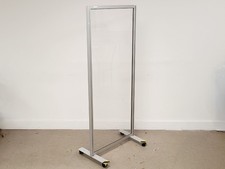 Mobile Perspex Protective Screen Divider 80x50x186 cm (LxWxH)