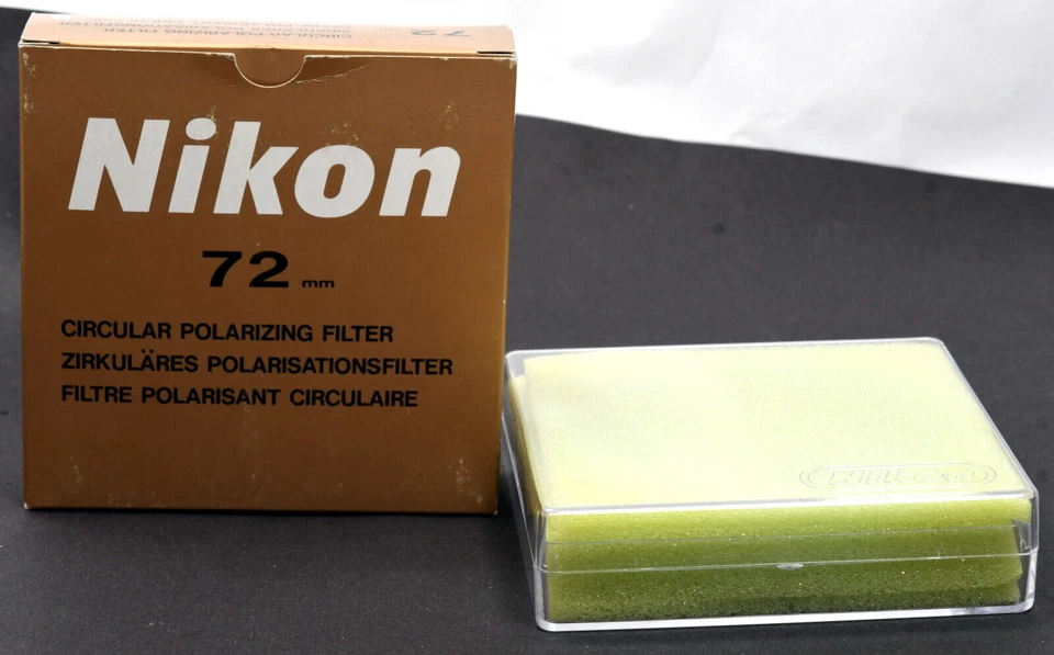 Genuine Nikon 72mm Circular Polarizing Filter - Mint in Box! - Image 2 of 4
