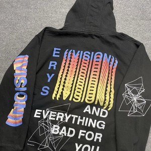 Hoodie MSFTSrep Gris Heather Manches Noires - Taille L - Édition Limitée