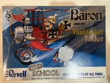 Revell Baron Funfdecker Fokker Deals Wheels Model Kit #85-1735 ZAPIECZĘTOWANY Tom Daniel