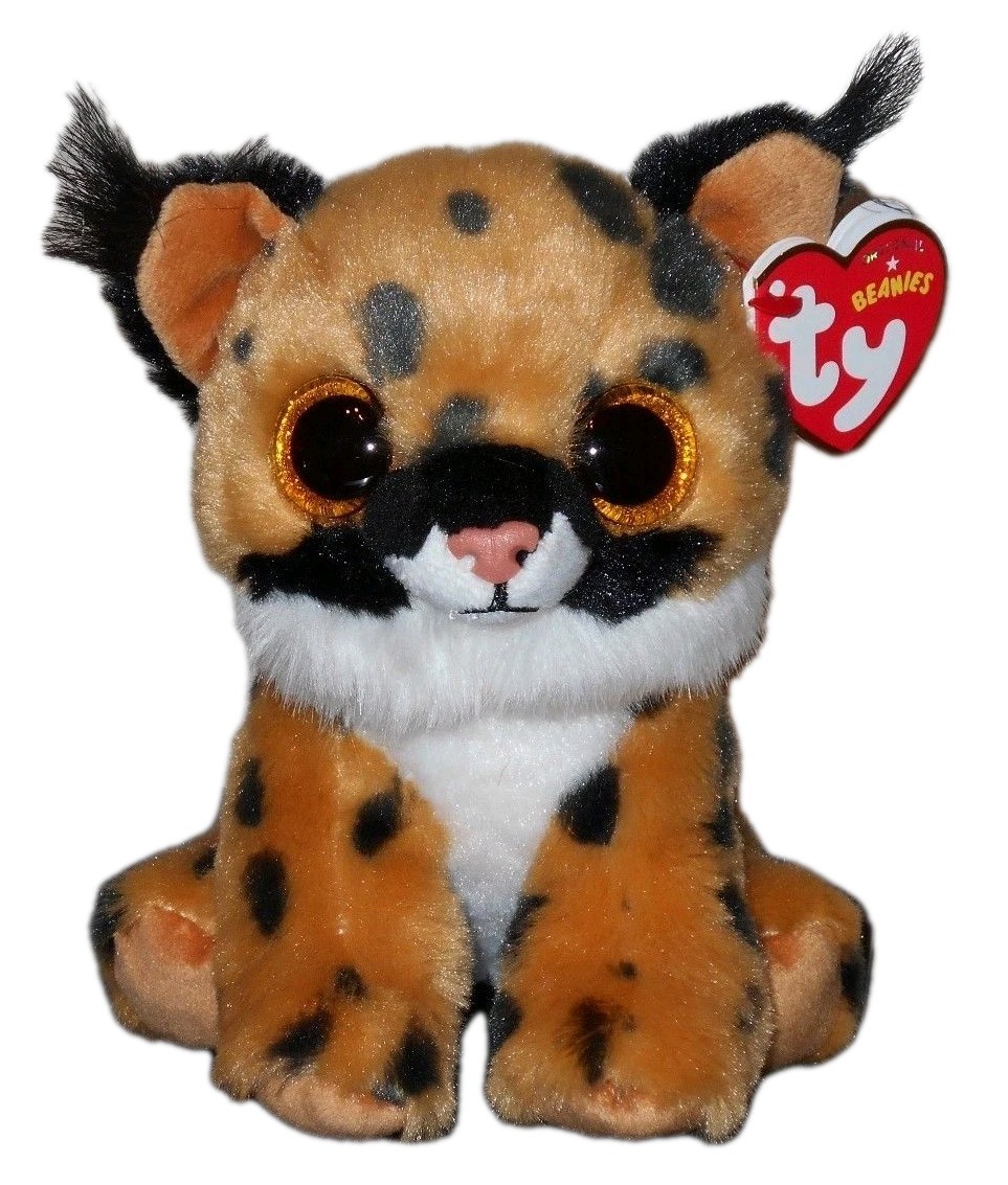 Ty Beanie Baby - LARRY the Lynx 6