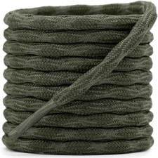 2 Pair round Wave Shape Non-Slip Heavy-Duty Outdoor Climbing Shoelaces
