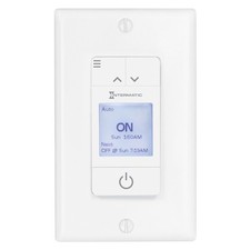Intermatic ST700W 120V White Heavy Duty Automatic Daylight Programmable Timer