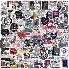 MiStar 102 PCS Dark Romance Book Stickers for Kindle Adult, Multicolored