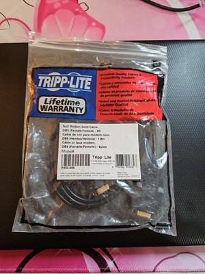 Tripp Lite P450-006 6ft Null Modem Cable