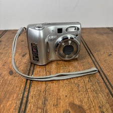 Nikon Coolpix 7600 7.1mp 3x Zoom Silver Digital Camera FOR PARTS REPAIR
