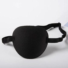 1 pcs Medical Concave Eye Patch Foam Groove Washable Eyeshades Strap Kids/Adult