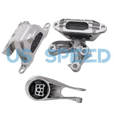 3x For 2016 2017 2018 Chevrolet Malibu 1.5L Engine Motor Auto Trans Mounts Set