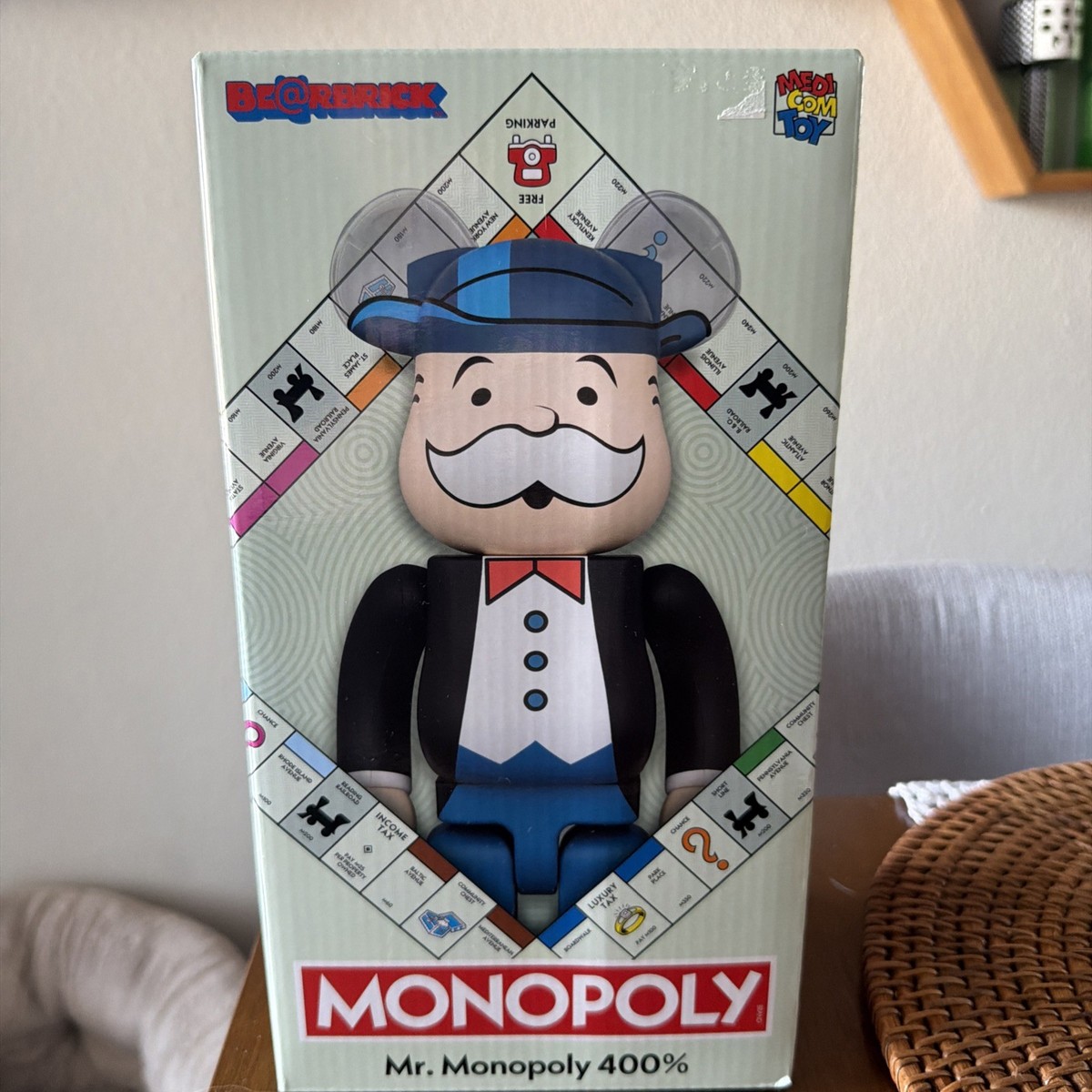 BE@RBRICK Mr.Monopoly 400％ BE@RBRICK Mr.Monopoly 400% MEDICOM TOY | eBay