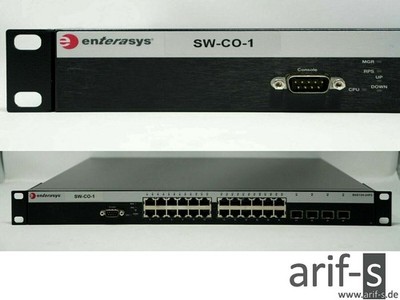 EXTREME NETWORKS  ENTERASYS B5G124-24P2 4x SFP Managed Rack Mount 
