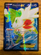 NM! Shaymin EX (106/108) XY Roaring Skies Full Art Pokemon Card! FAST P&P!