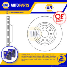 2x Coppia Dischi Freno Ventilati per AUDI RS3 2.5 Posteriori 2011 su 310mm Set Qualità NAPA