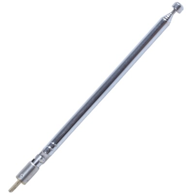 MQ Replacement 49cm 19.3/" 6 Sections Telescopic Antenna Aerial for Radio TV N3