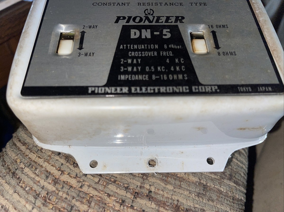 PIONEER DN-25 DIVIDING NETWORK クロスオーバー 2 PIONEER DN-25 DIVIDING NETWORK クロスオーバー 2