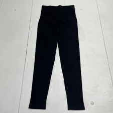 Black Seamless Full-Length Ankle Leggings Women's Size Small NEW