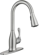 Moen 87966SRS Kaden Spot Resist Stainless One-Handle Pulldown Kitchen Faucet