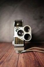 Bell  Howell Electric Eye Perpetua 8mm Film Camera Triple Lens