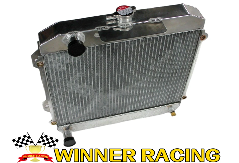 Radiador + Manguera de silicona para Toyota Celica 1600 GT TA22/TA27 2TC/2TG 1.6 1970-1977 Foto 2 de 4