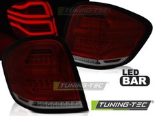 LED BAR R&Uuml;CKLEUCHTEN PASSEND F&Uuml;R MERCEDES M W164 09-11 ROT SMOKE