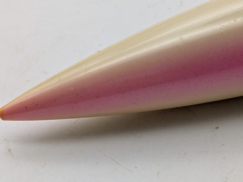 Señuelo de pesca Wee Louie Bill Minser vintage de 4" con enchufe de plástico, sin gancho, rosa perla - Imagen 8 de 12