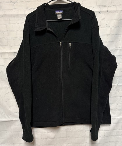 Patagonia Better Sweater Full Zip Black Fleece Jacket Men’s Size XL Synchilla