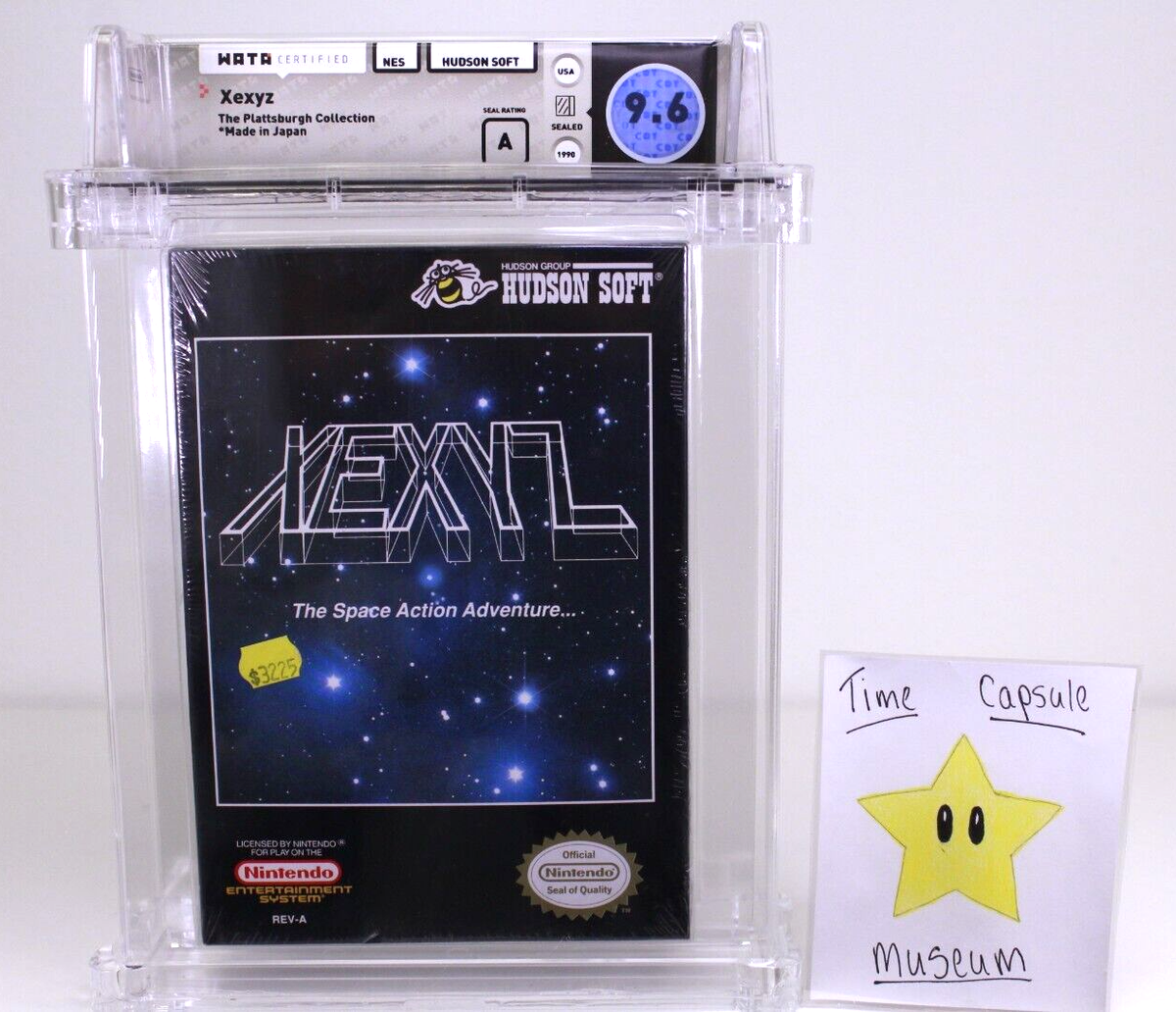 Xexyz New Nintendo NES Factory Sealed WATA VGA Grade 9.6 A Mint H Seam TOP POP 39854000072 eBay