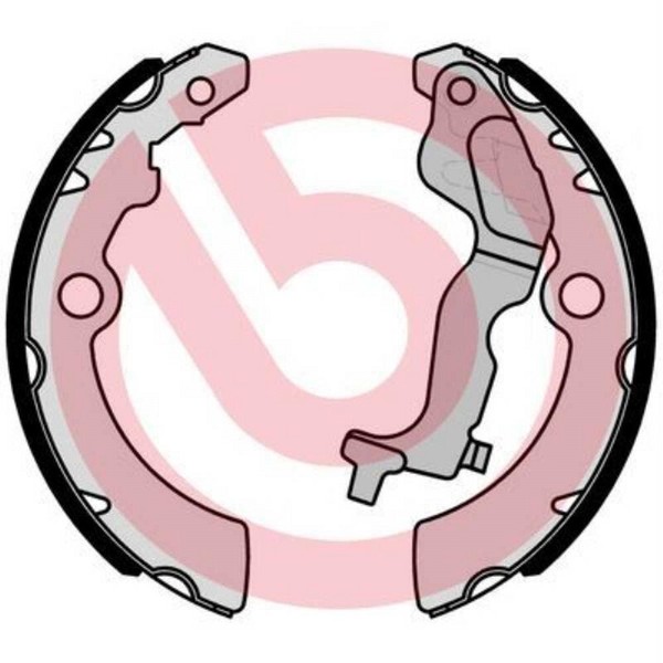 Brembo Bremsbackensatz Bremsbacken Hinten FüR Nissan Pixo UA0 Suzuki Alto Gf-image