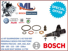 KIT GUARNIZIONI 1417010997 BOSCH ORIGINALE INIETTORE POMPA VOLKSWAGEN 038198051B