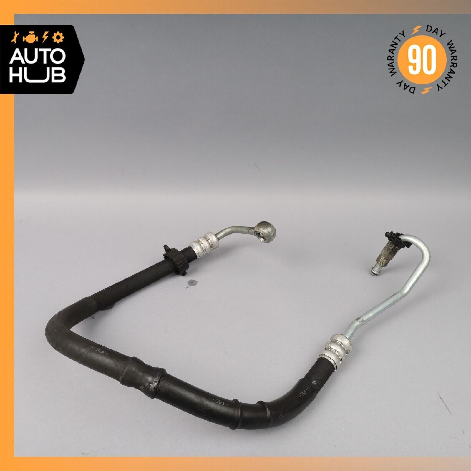04-19 Maserati Quattroporte M139 Power Steering High Pressure Line Hose Pipe OEM