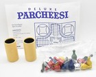 Deluxe Parcheesi Board Game Parts Lot Hasbro 1999