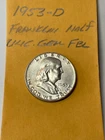 1953-D FRANKLIN HALF DOLLAR - MS