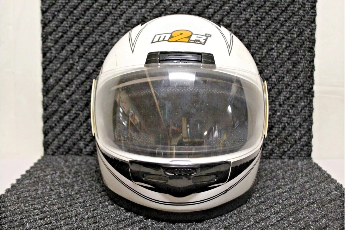 M2R Black Motorcycle & Powersports Helmets for sale | eBay