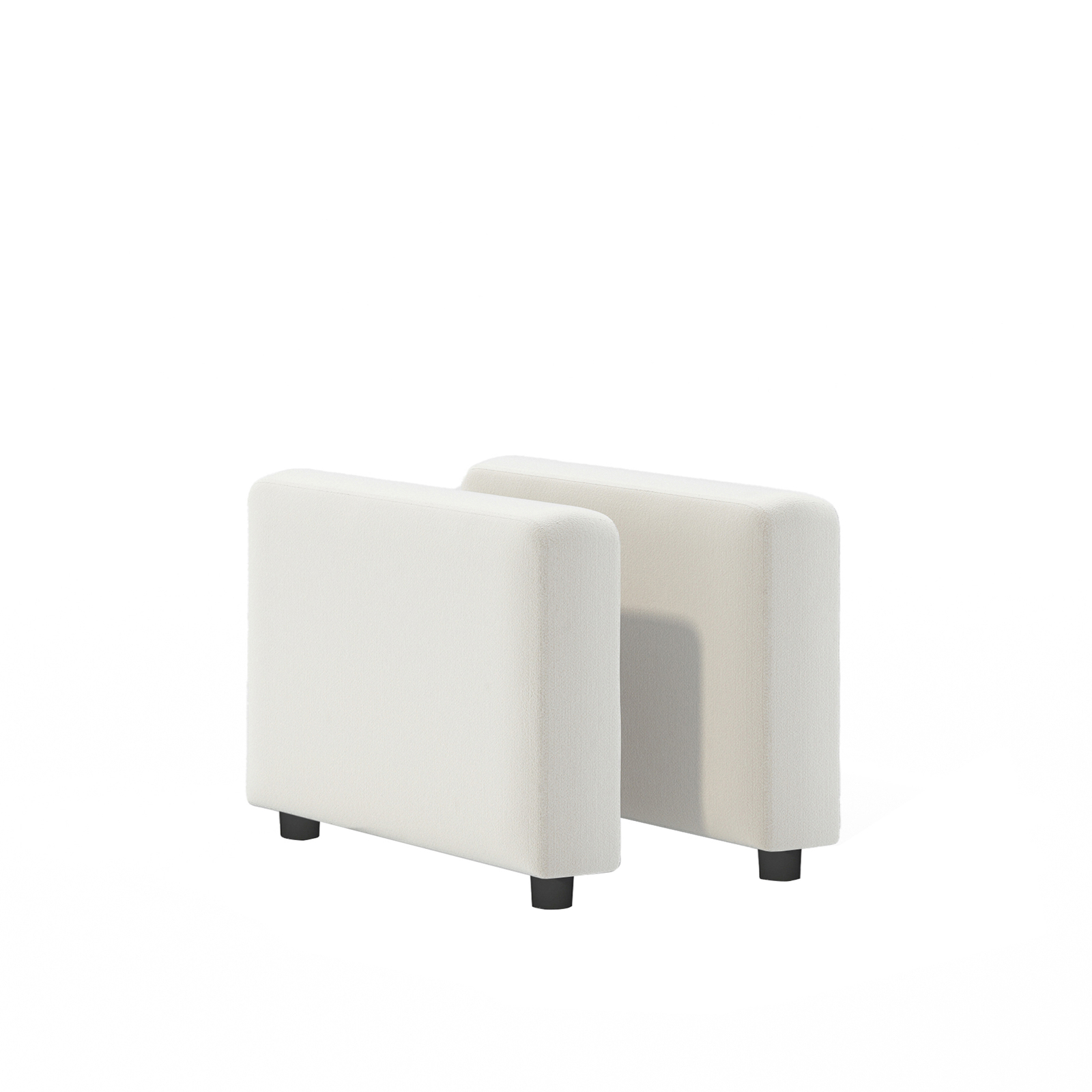 Modular Sectional Sofa Left Right Chenille Mini Armrests