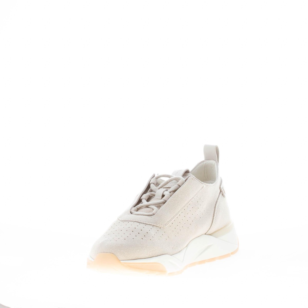 SANTONI men shoes Innova sneaker made in soft and fine beige