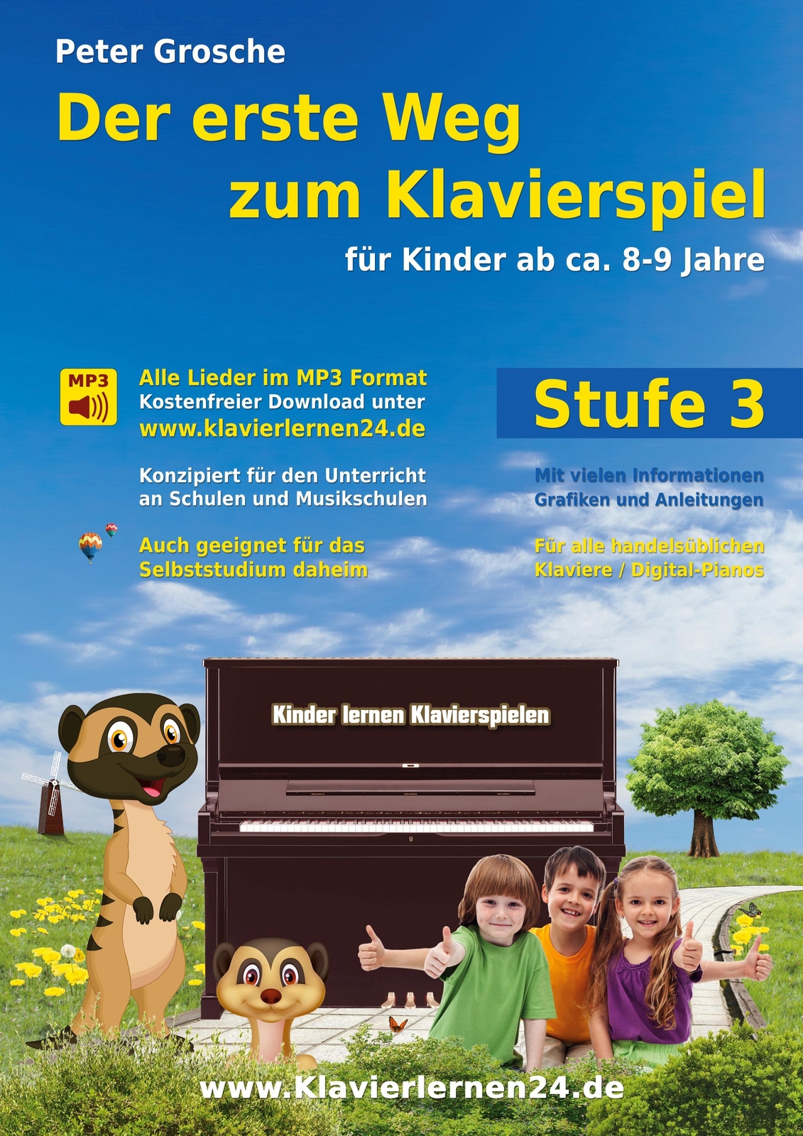 Thumbnail - Der Erste Weg Zum Klavierspiel (stufe 3) Peter Grosche Taschenbuch